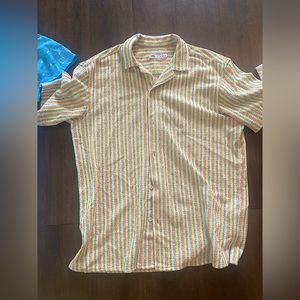 Zara Striped Button down